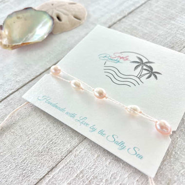 Twisted Pearl Bracelet/Anklet