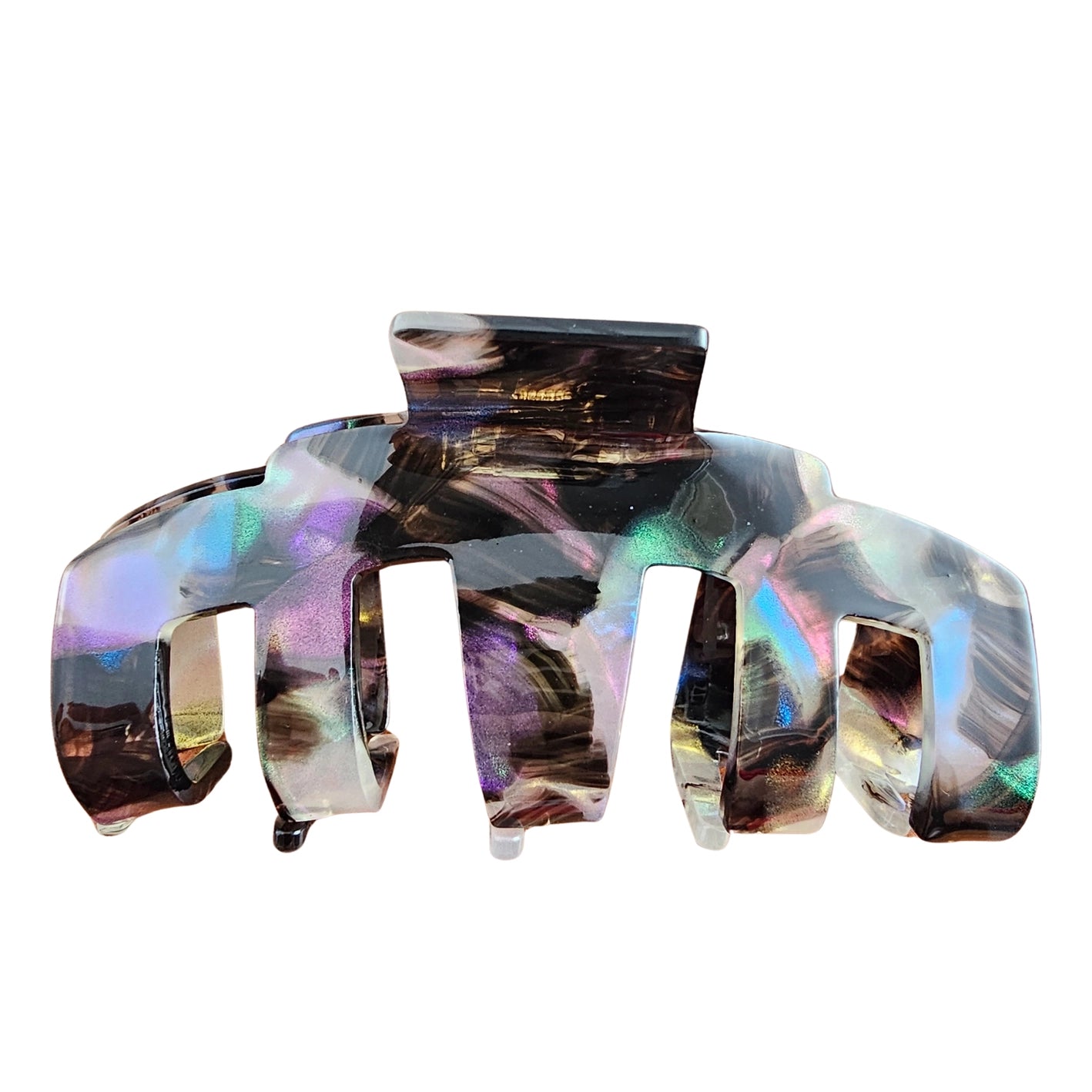Catherine Hair Claw- Midnight Opal