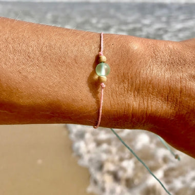 Recycled Sea Glass Bracelet/Anklet