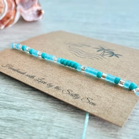 Minimalist Beaded Bracelets/Anklets