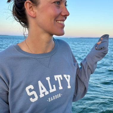 Salty Harbor Crewneck Sweatshirt