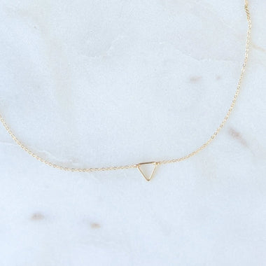 Trey Triangle Necklace