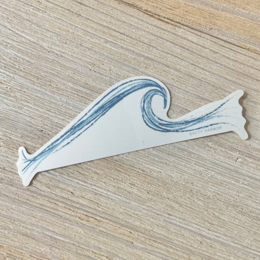 Wave sticker
