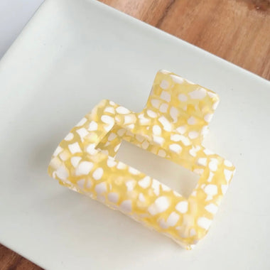 Carly Hair Claw - Daffodil