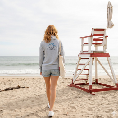 Salty Women's Cowl Neck