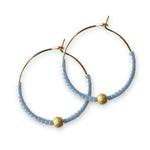 Sky Blue Sprinkle Earrings