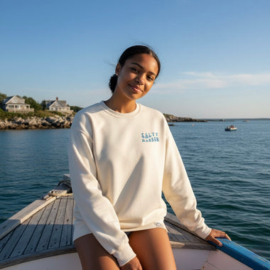 Wavy Tide Life Crewneck