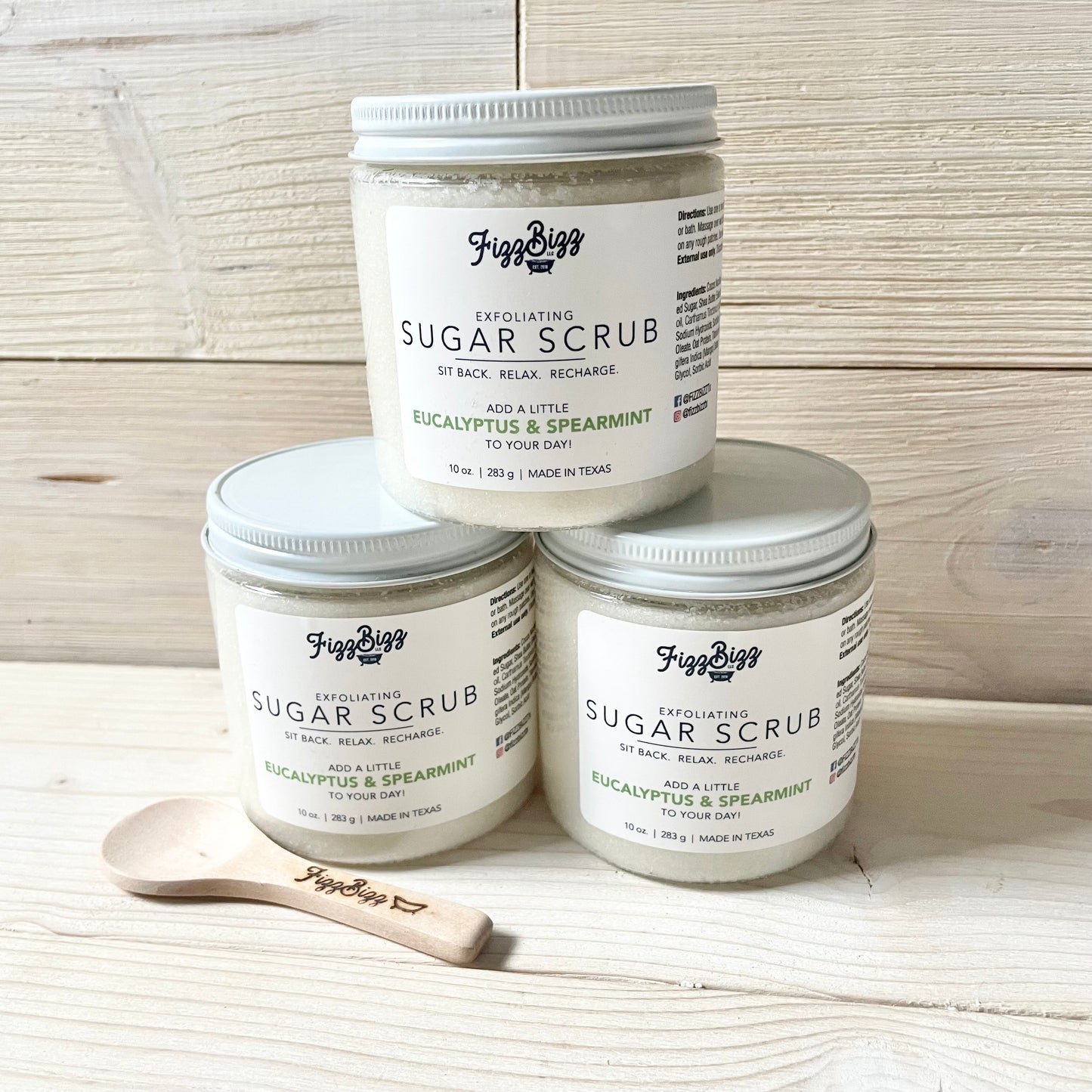 Eucalyptus & Spearmint Sugar Scrub