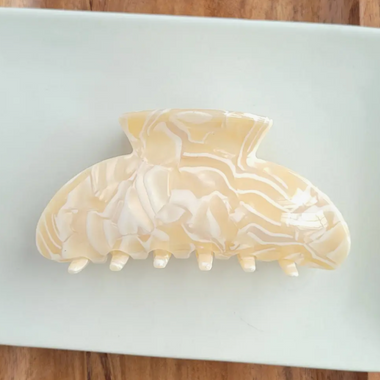 Candace Ivory Hair Claw