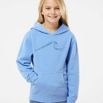 Youth Wave Pullover in Blue