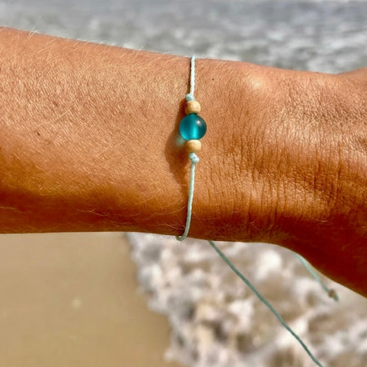 Recycled Sea Glass Bracelet/Anklet