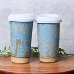 Speckled Wave Travel Mug