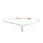 Mademoishelle Seed Bead Shell Necklace