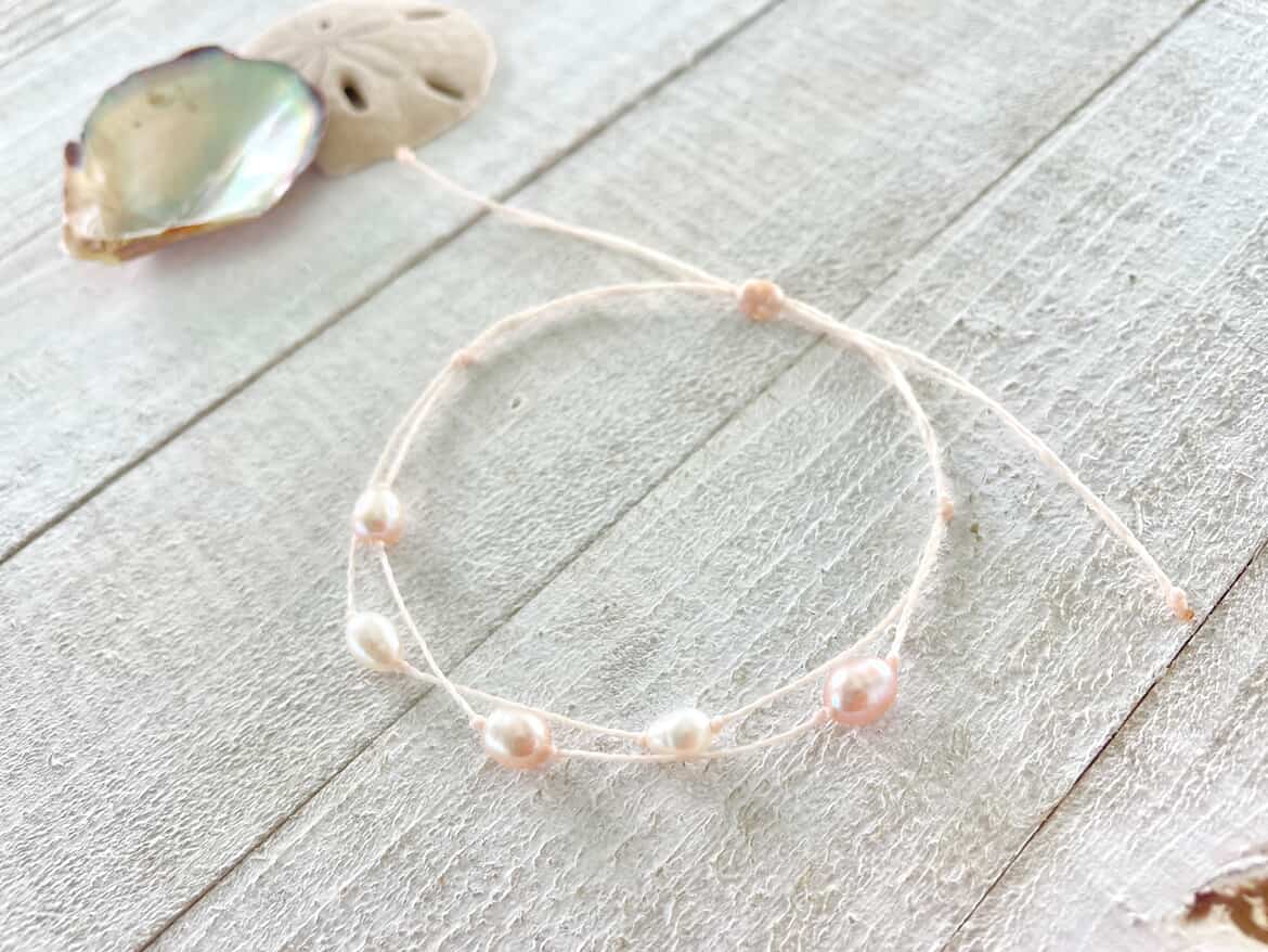 Twisted Pearl Bracelet/Anklet