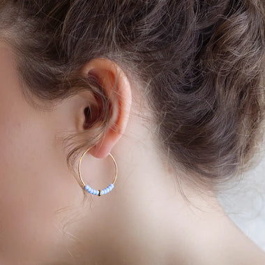 Reminders Collection Earrings-Cornflower