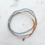 Shimmer & Gold Bangle Bracelets