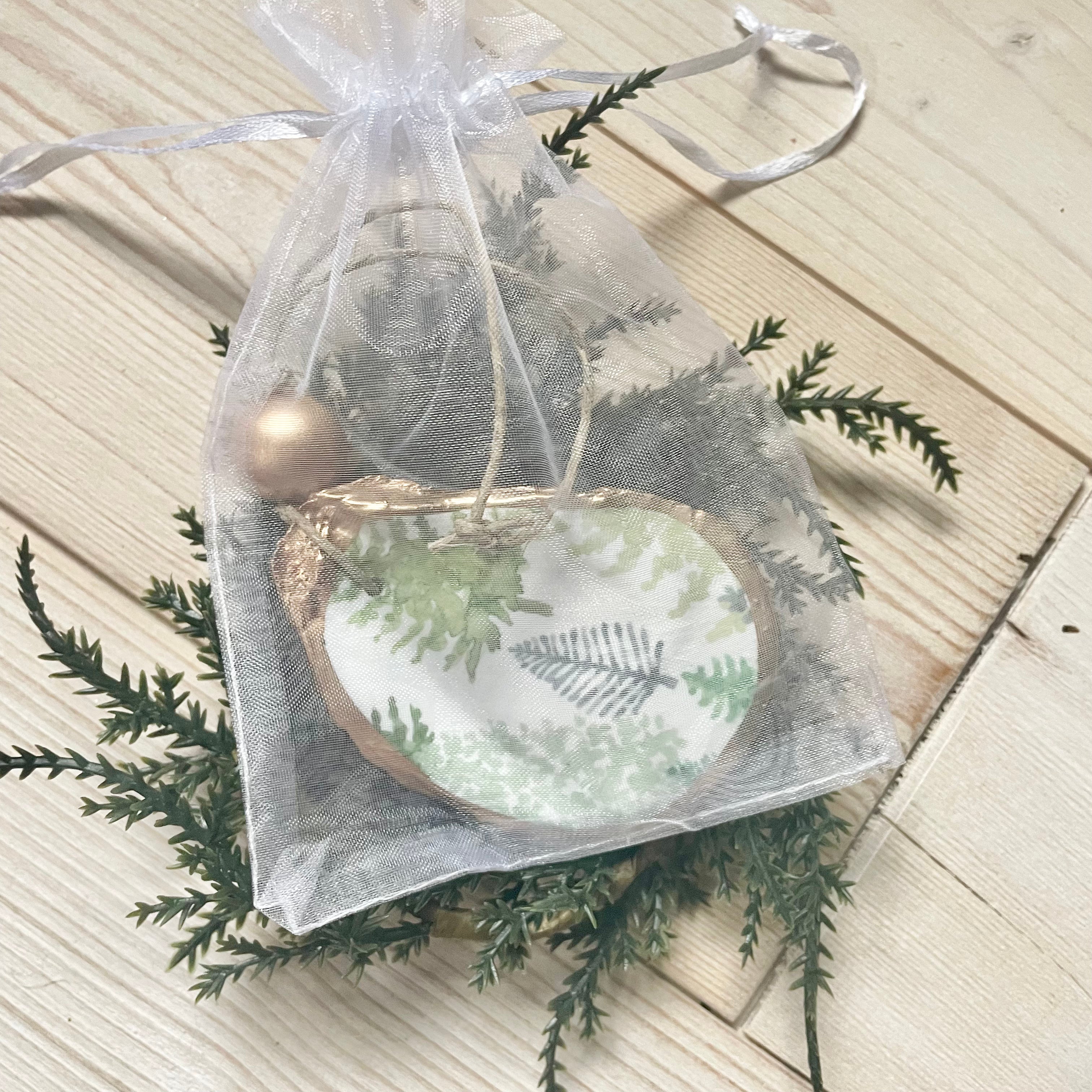 Evergreen Oyster Ornament