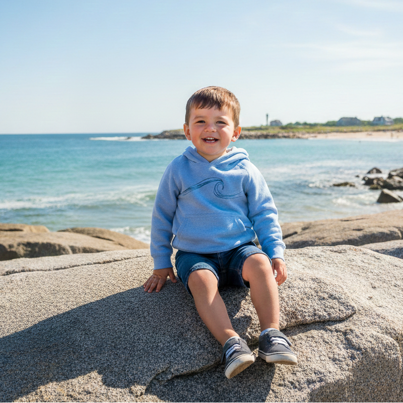 Toddler Wave Hoodie