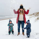 Cable Knit Pom Beanie