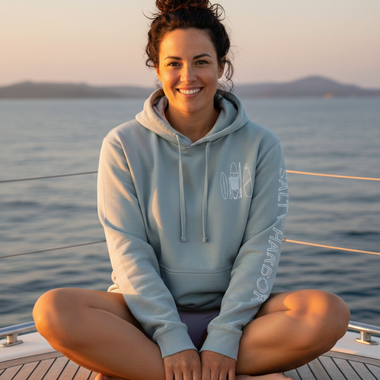 Surfboard Pullover in Sage