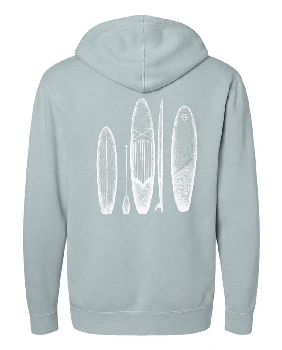 Surfboard Pullover in Sage