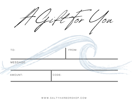 Salty Harbor Gift Card