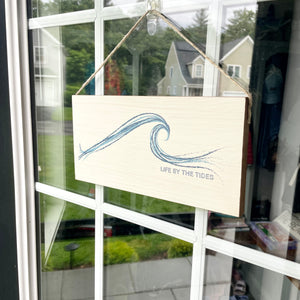 Wave Twine Hanging Sign