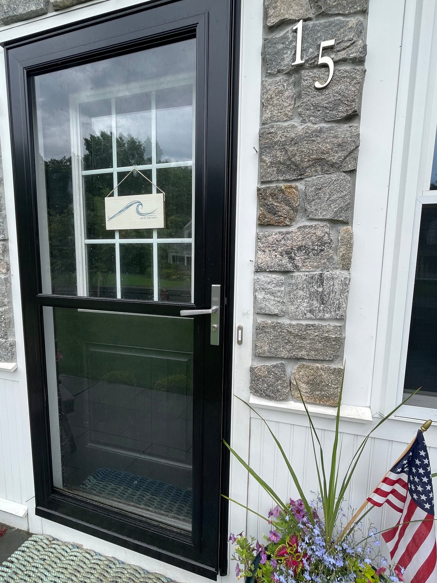 Wave Twine Hanging Sign