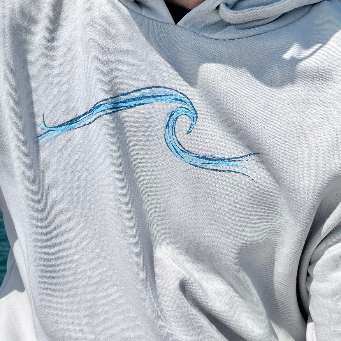 Lightweight Wave Terry Pullover