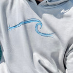 Lightweight Wave Terry Pullover