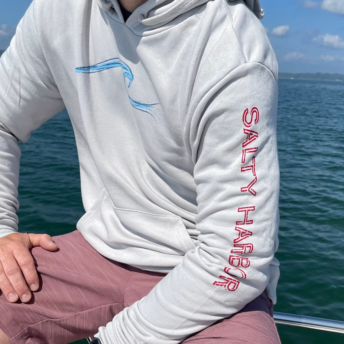 Lightweight Wave Terry Pullover
