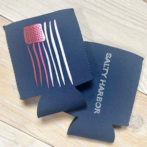 Shark Flag Koozie