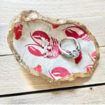 Oyster Shell Lobster Trinket Dish