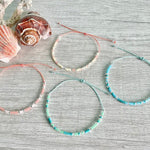 Minimalist Beaded Bracelets/Anklets