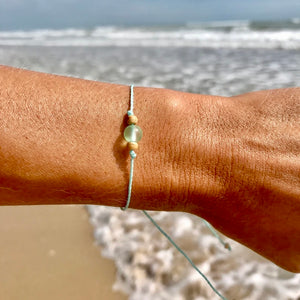 Recycled Sea Glass Bracelet/Anklet