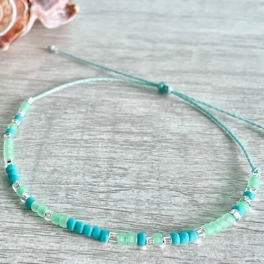 Minimalist Beaded Bracelets/Anklets