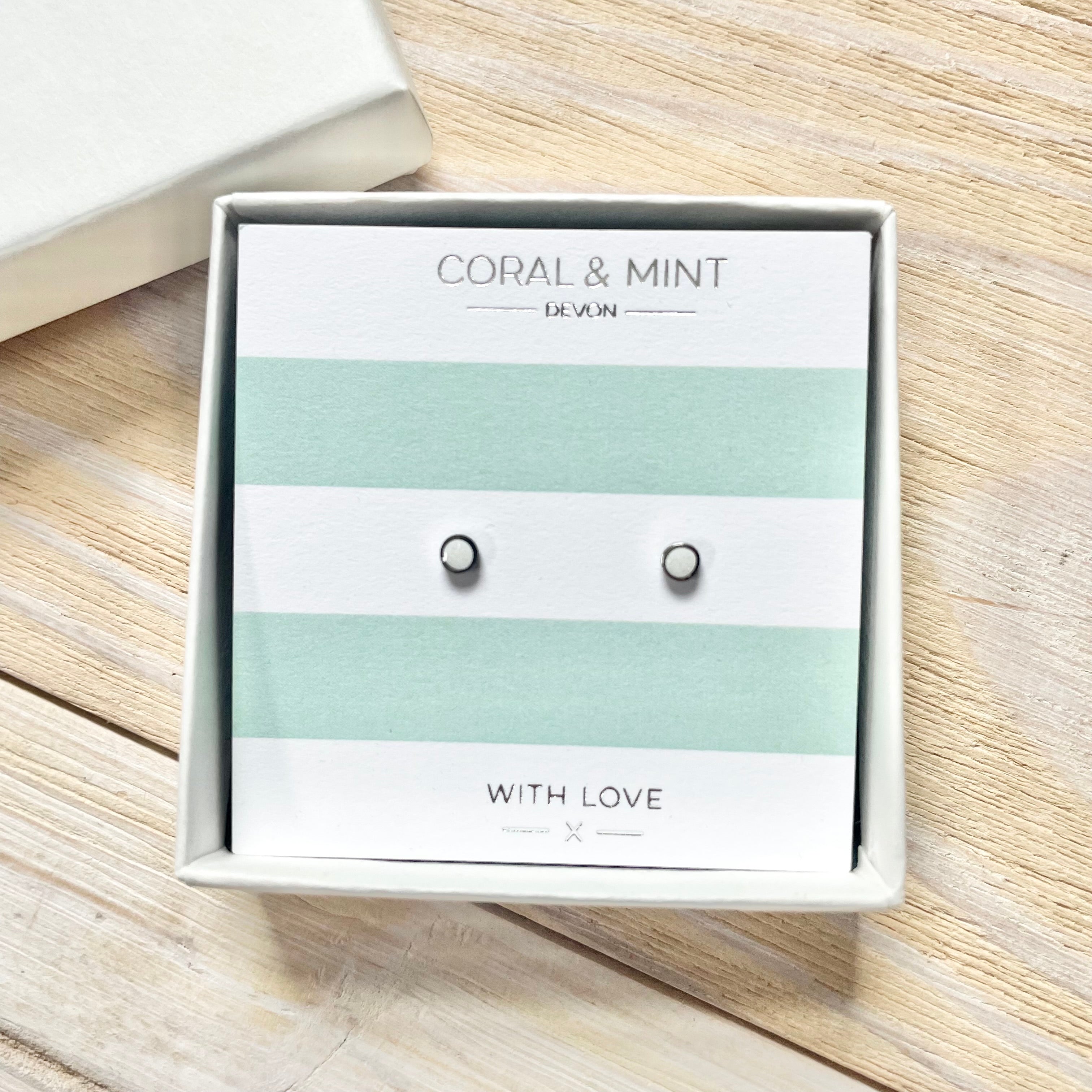 Mini Pearlescent Studs