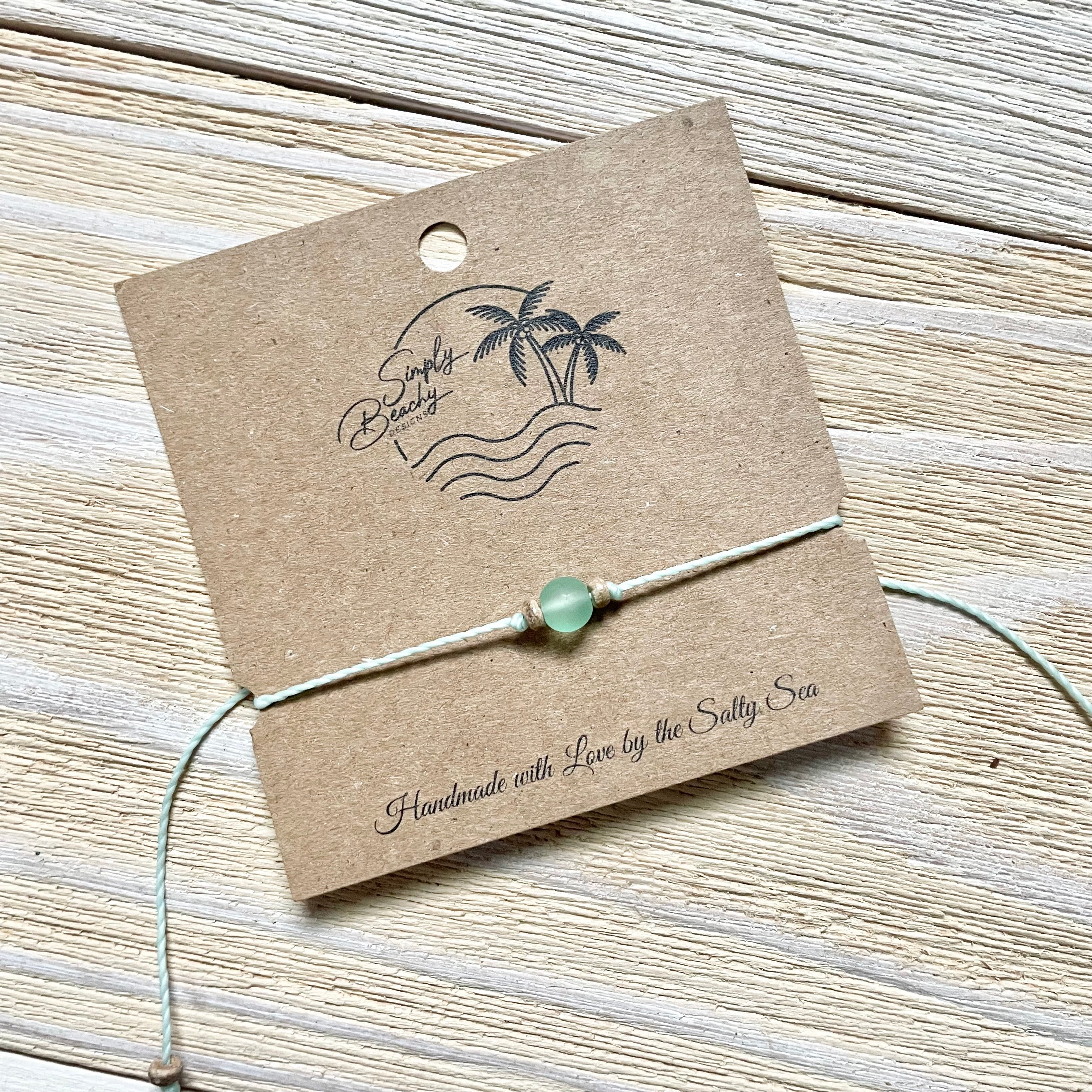 Recycled Sea Glass Bracelet/Anklet