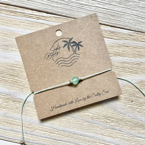 Recycled Sea Glass Bracelet/Anklet