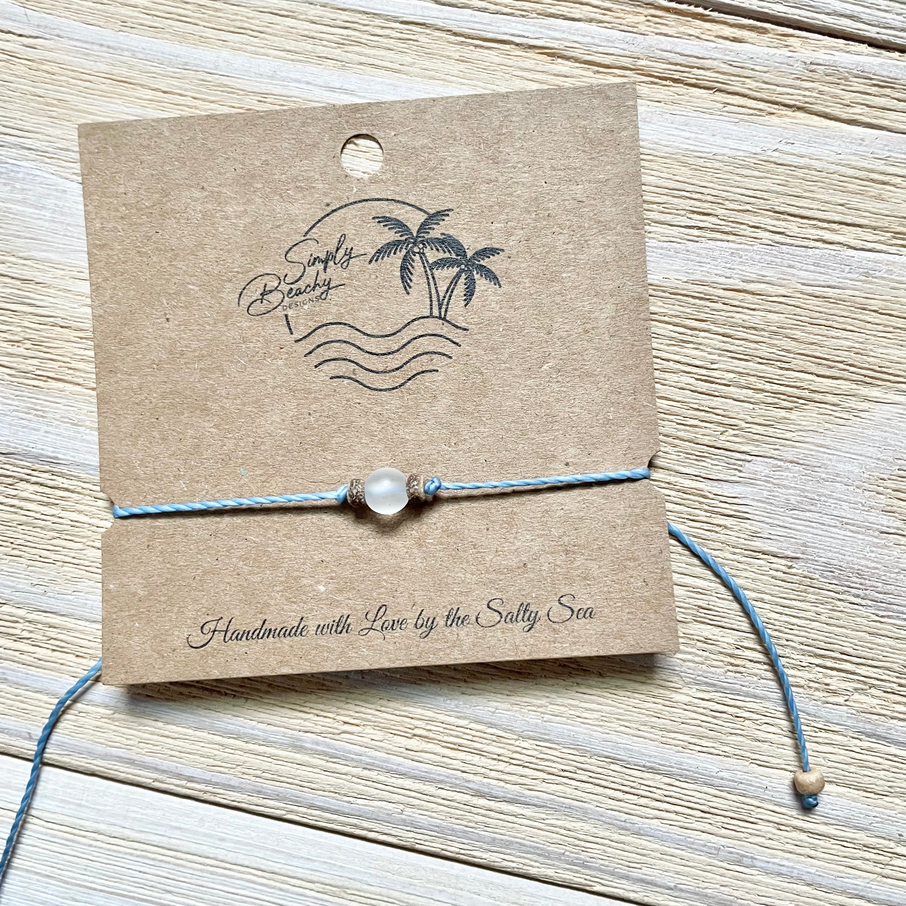 Recycled Sea Glass Bracelet/Anklet