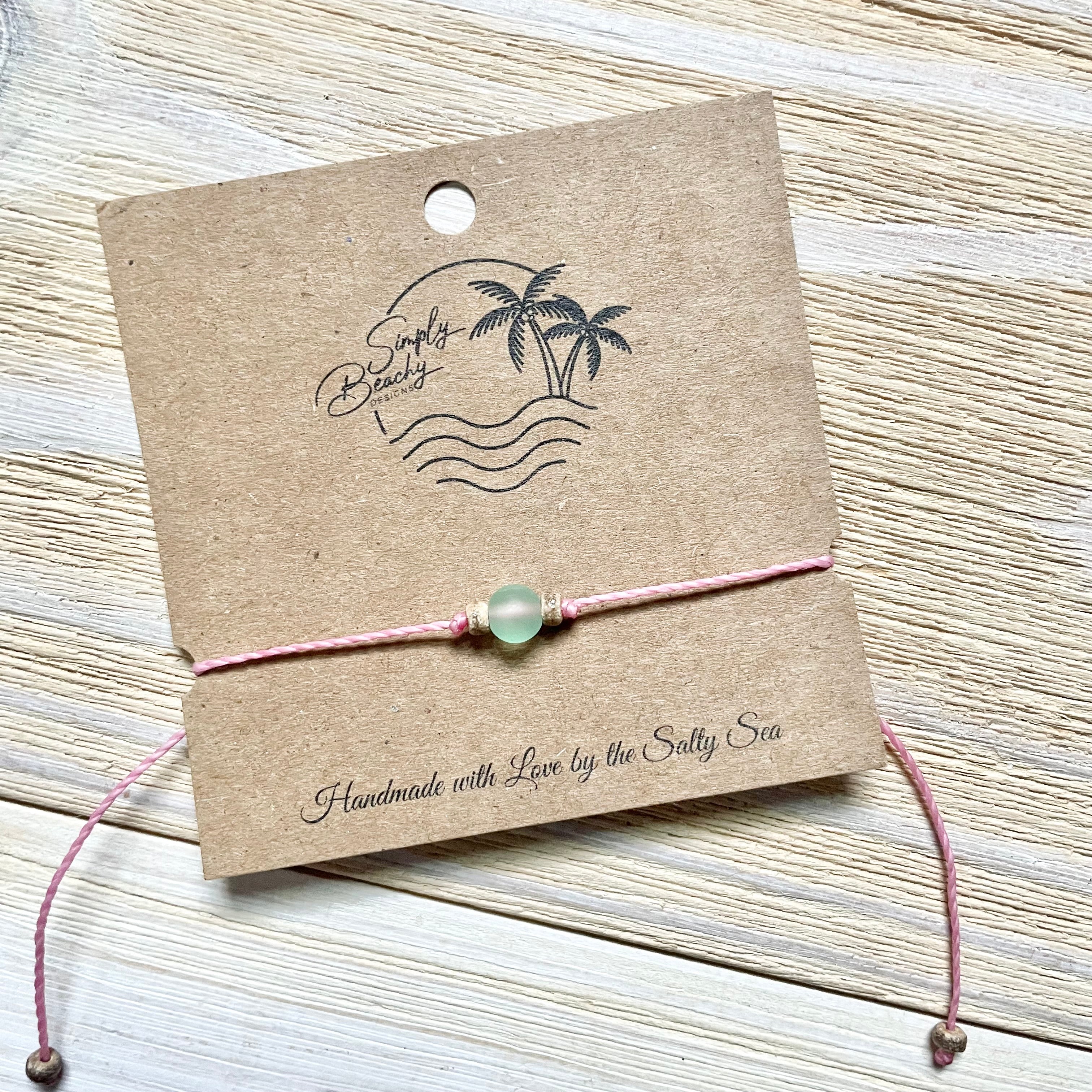 Recycled Sea Glass Bracelet/Anklet
