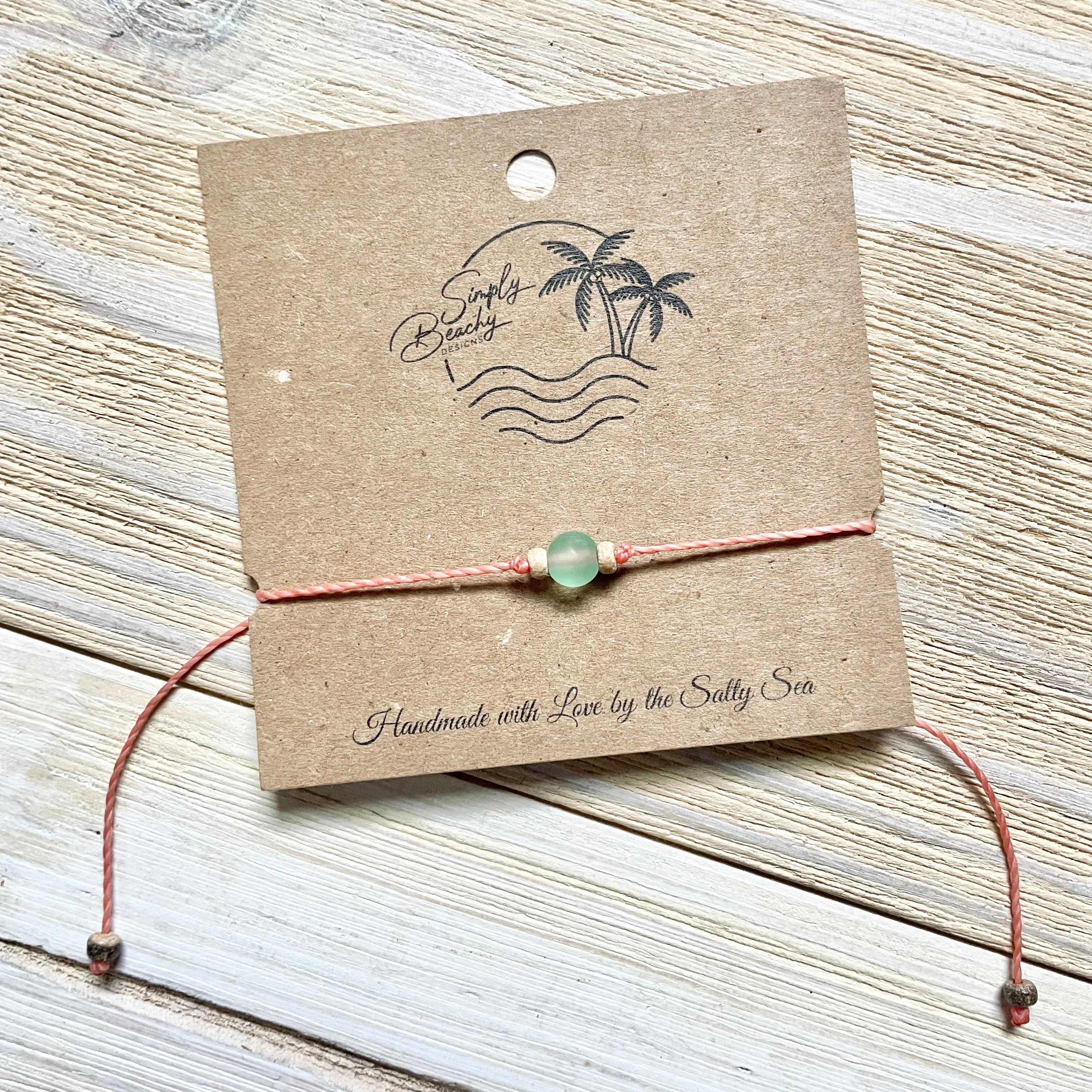 Recycled Sea Glass Bracelet/Anklet