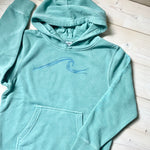 Pigmented Wave Pullover in Mint