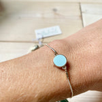 Aqua Dana Point Circle Slider Bracelet