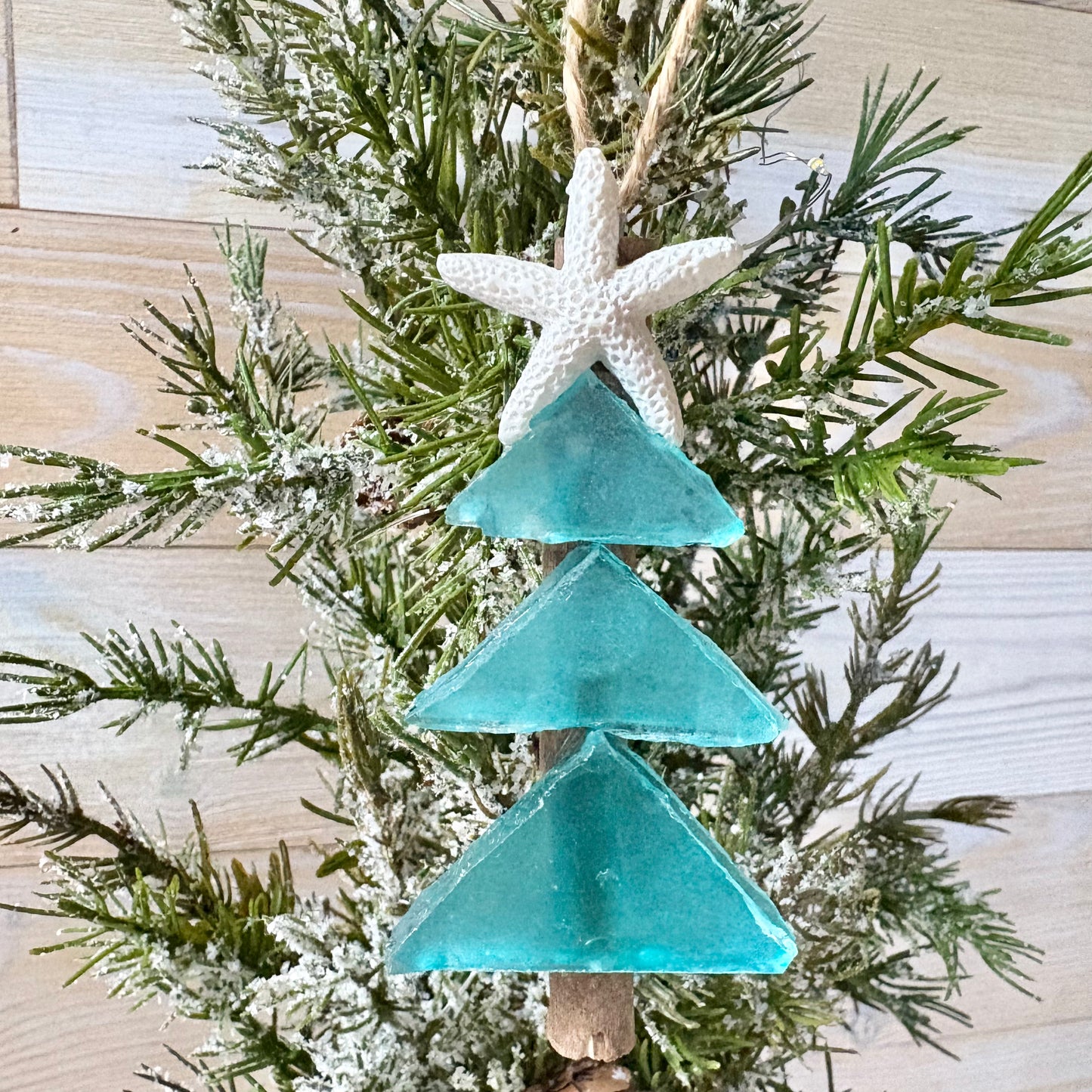 Mini Seaglass Tree Ornaments