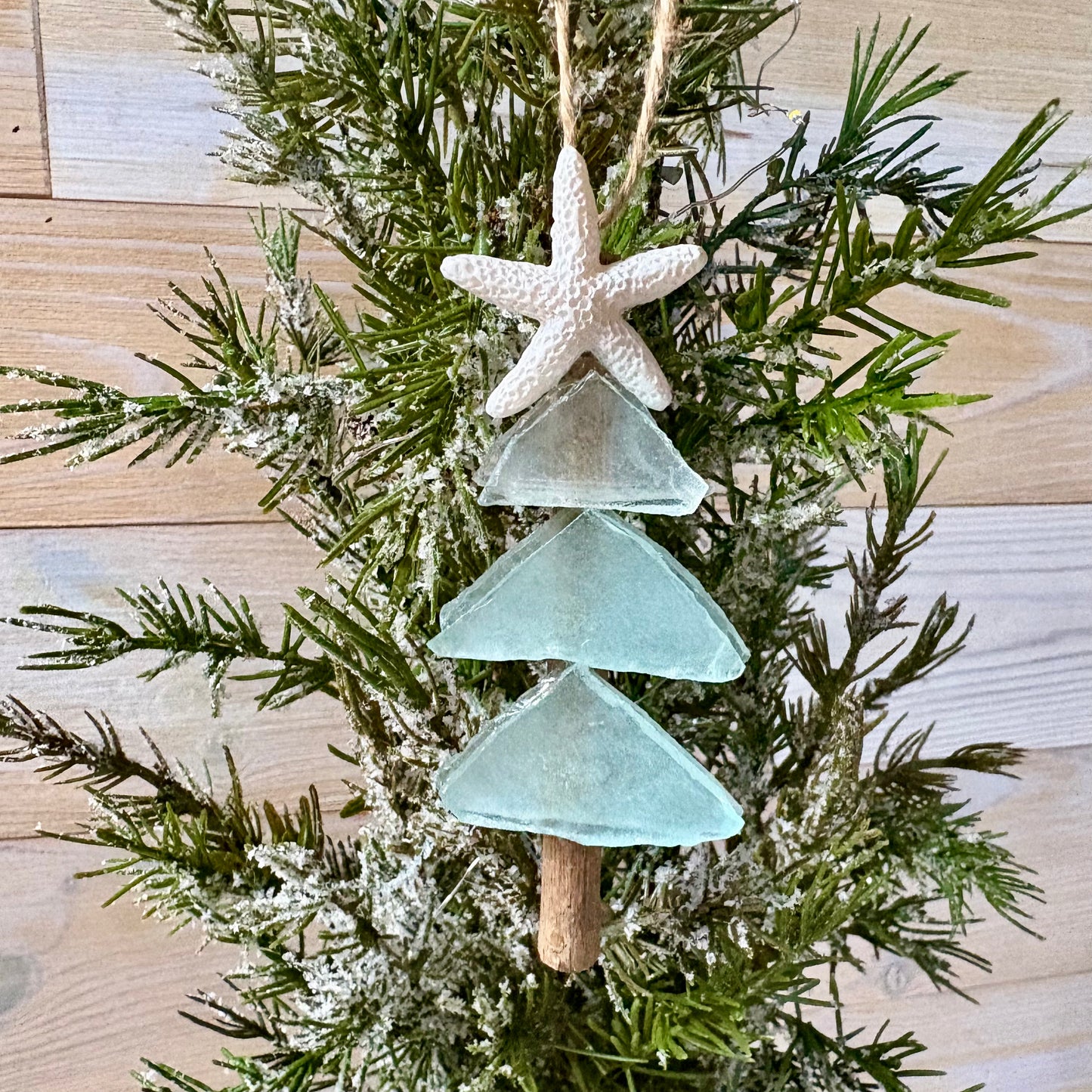Mini Seaglass Tree Ornaments