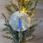 Capiz & Seaglass Tree Ornaments