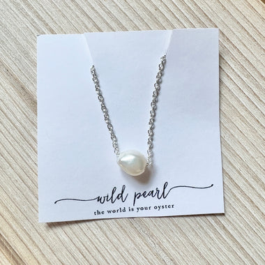 Floating Pearl Necklace
