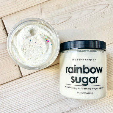 Rainbow Whipped Sugar Scrub