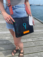 The Oyster Bag Crossbody- Wave